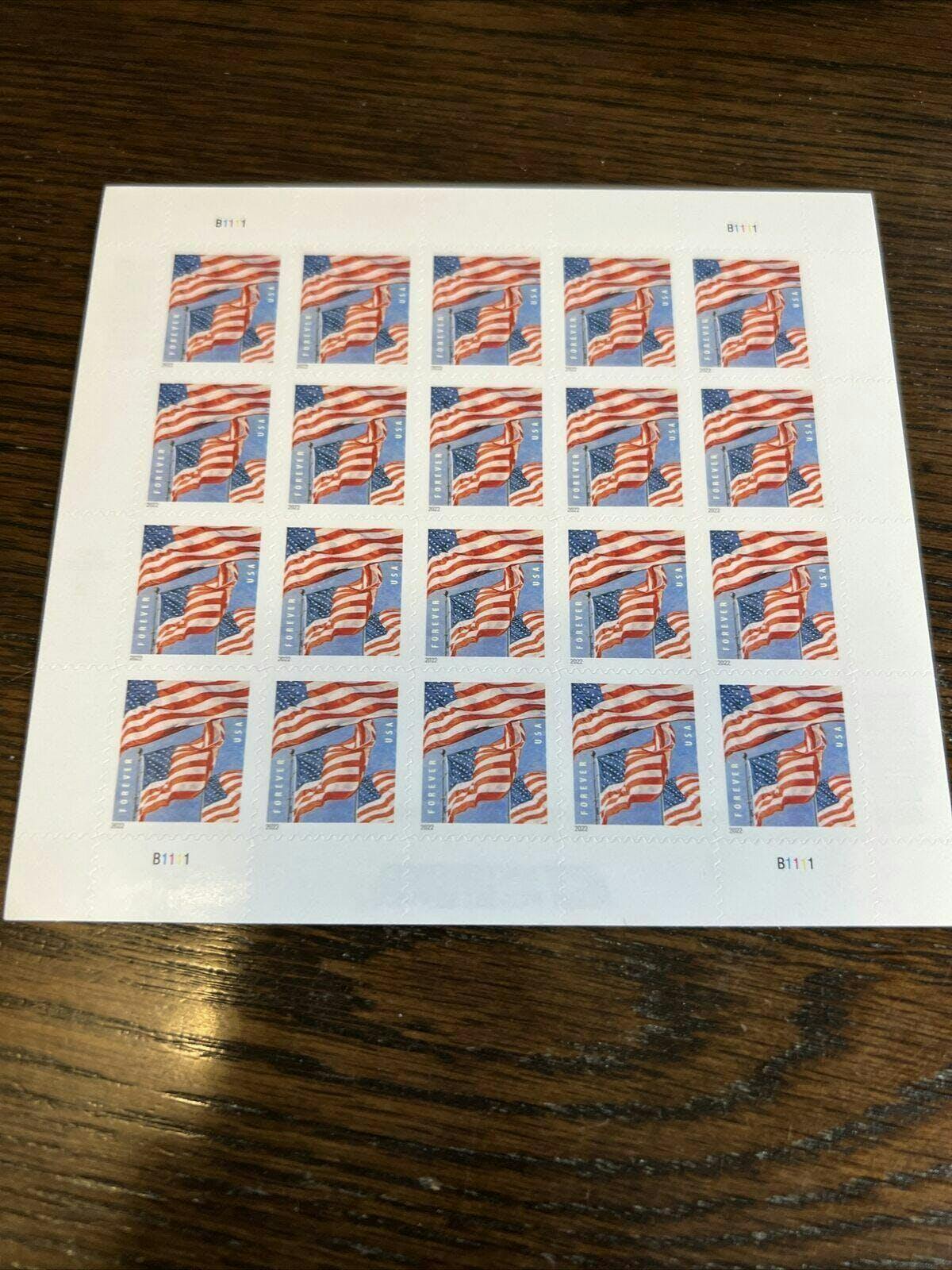 Flag 2022 Sheet photo review